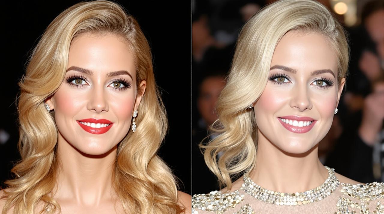 某女星整容前后对比照遭曝光,网友:认不出来了!