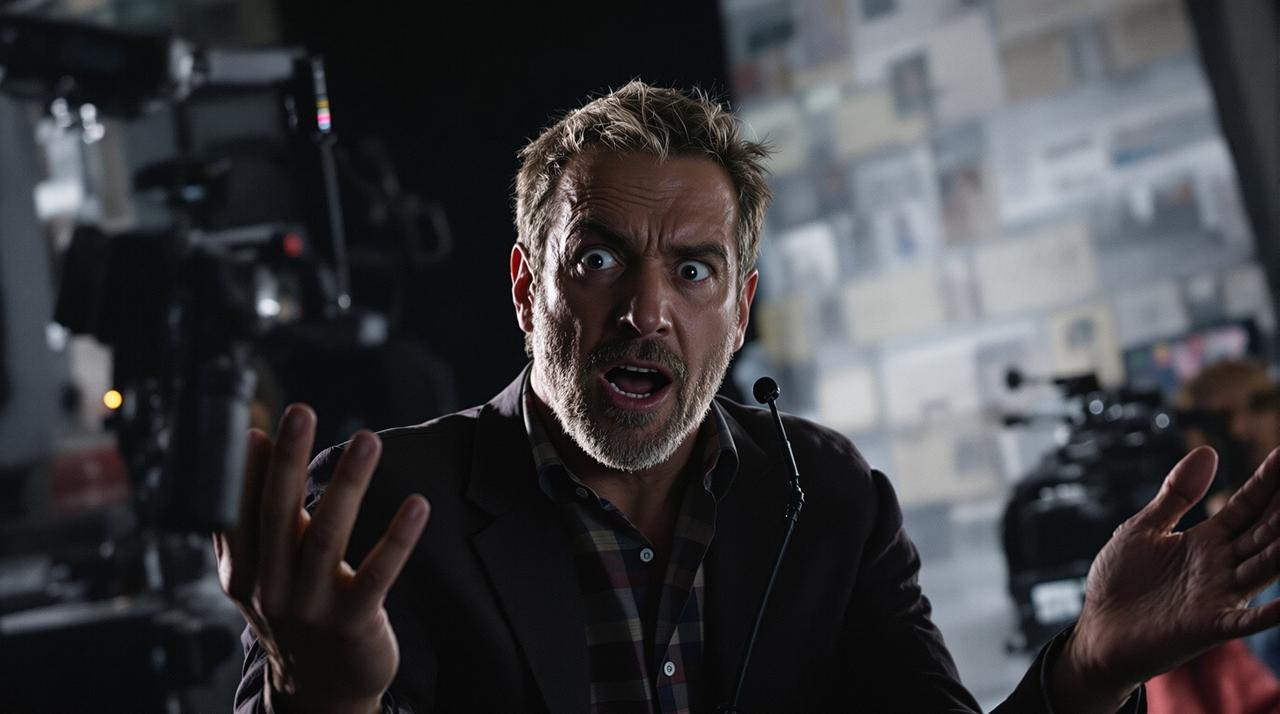 知名导演片场大发雷霆,对着主演破口大骂,现场工作人员全程录像